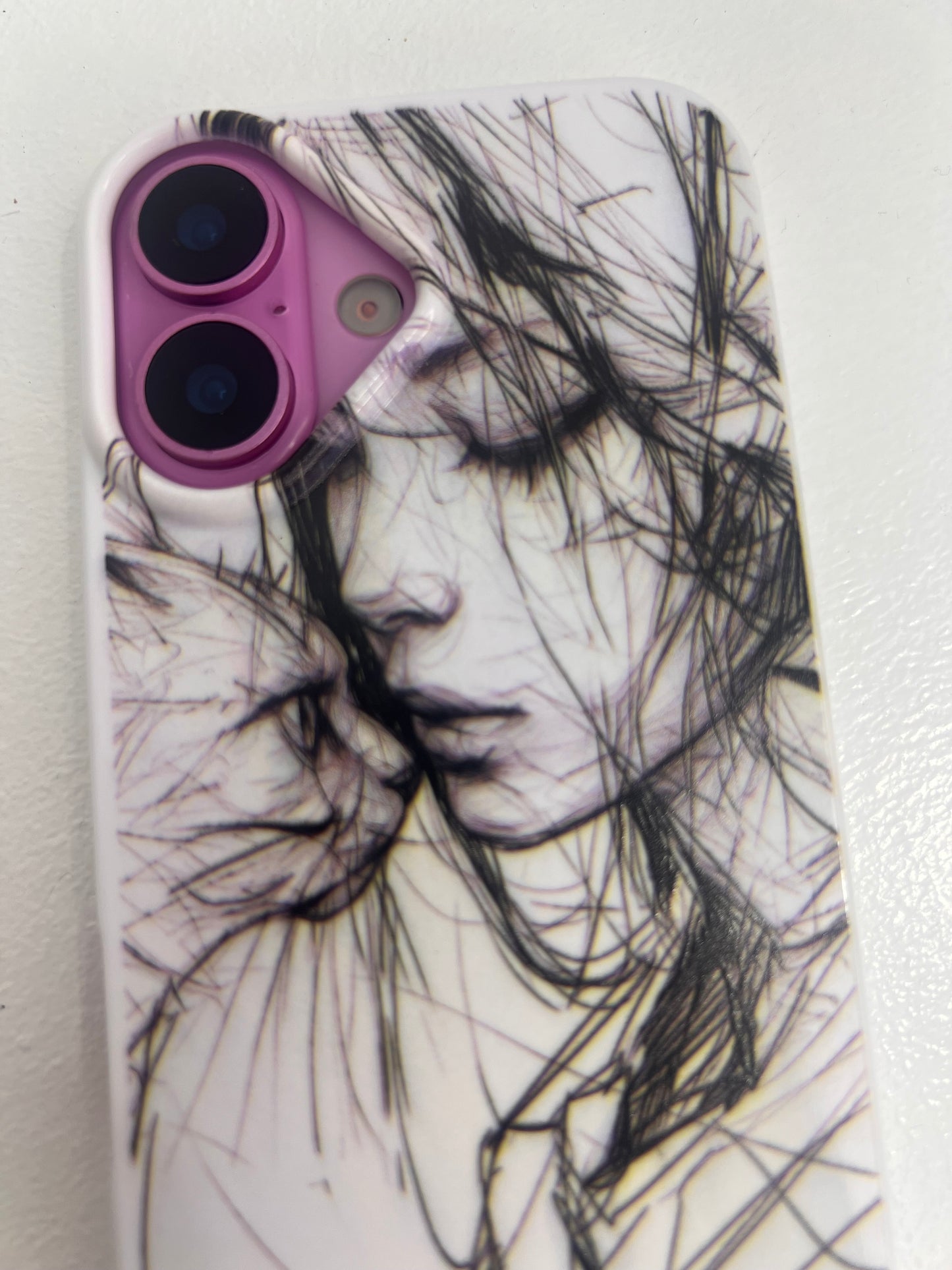 Ink face IPhone Case