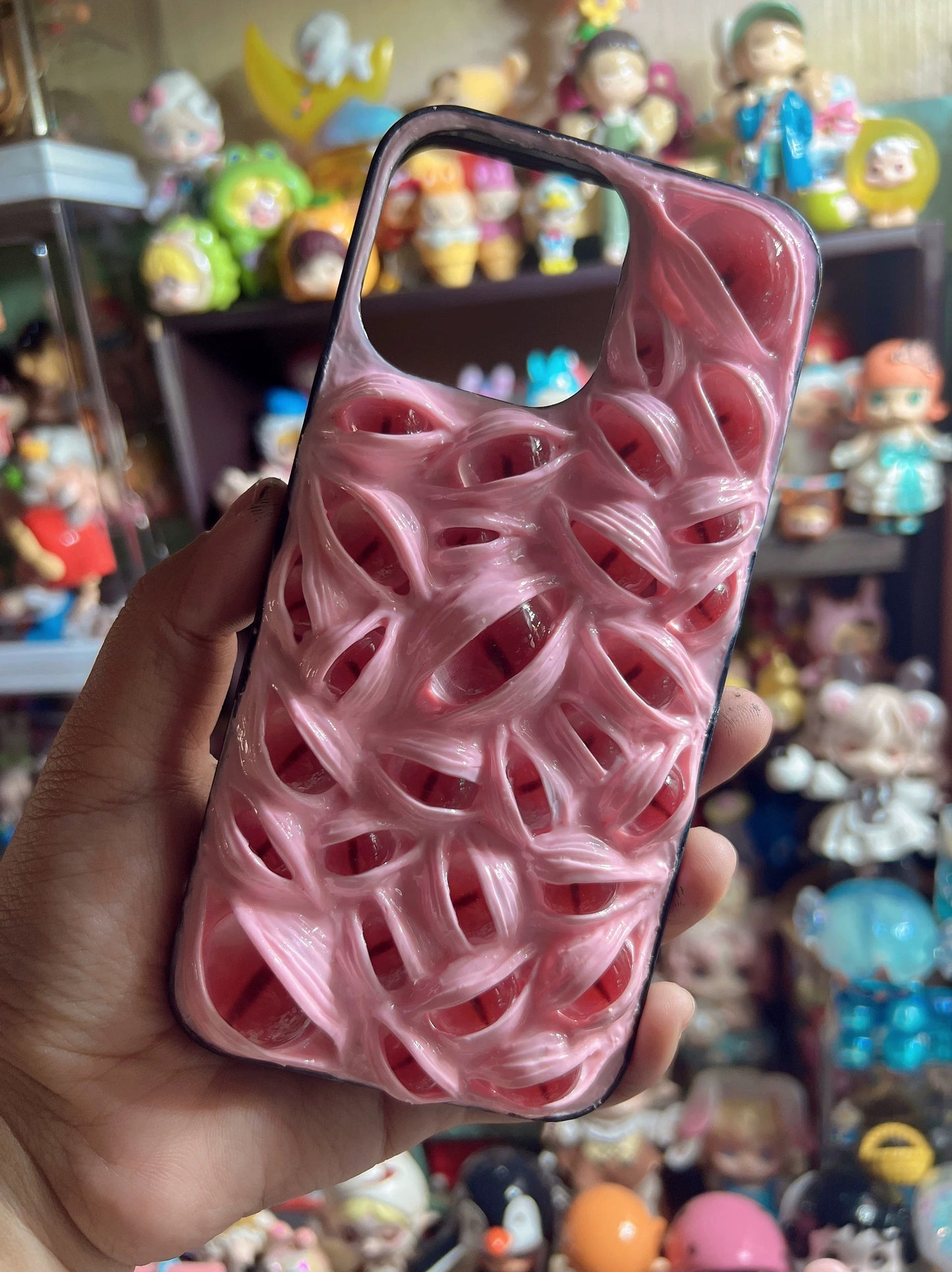 Pink Eyes IPhone Case
