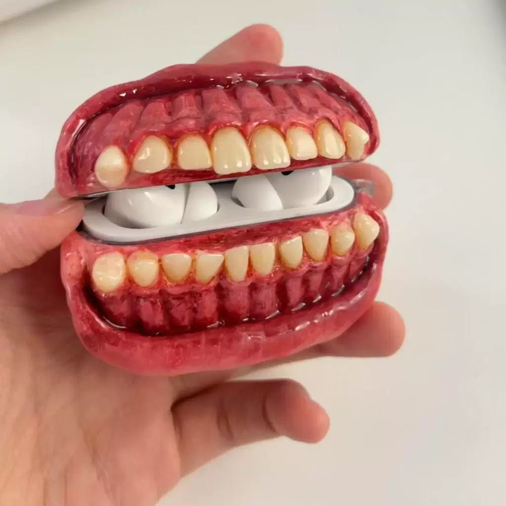 Red Gums & Teeth AirPods Case