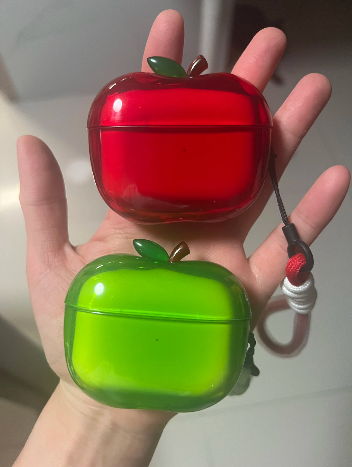 Red Apple AirPods Case