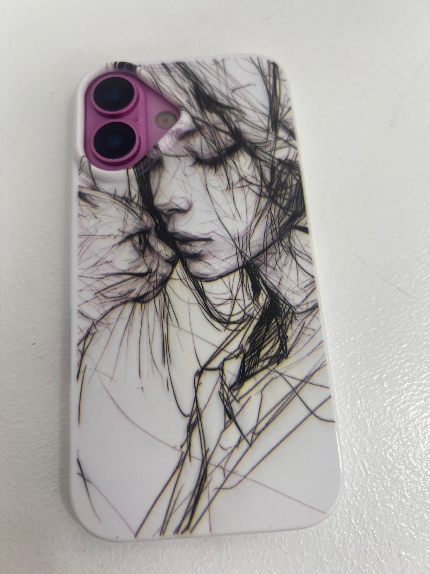 Ink face IPhone Case