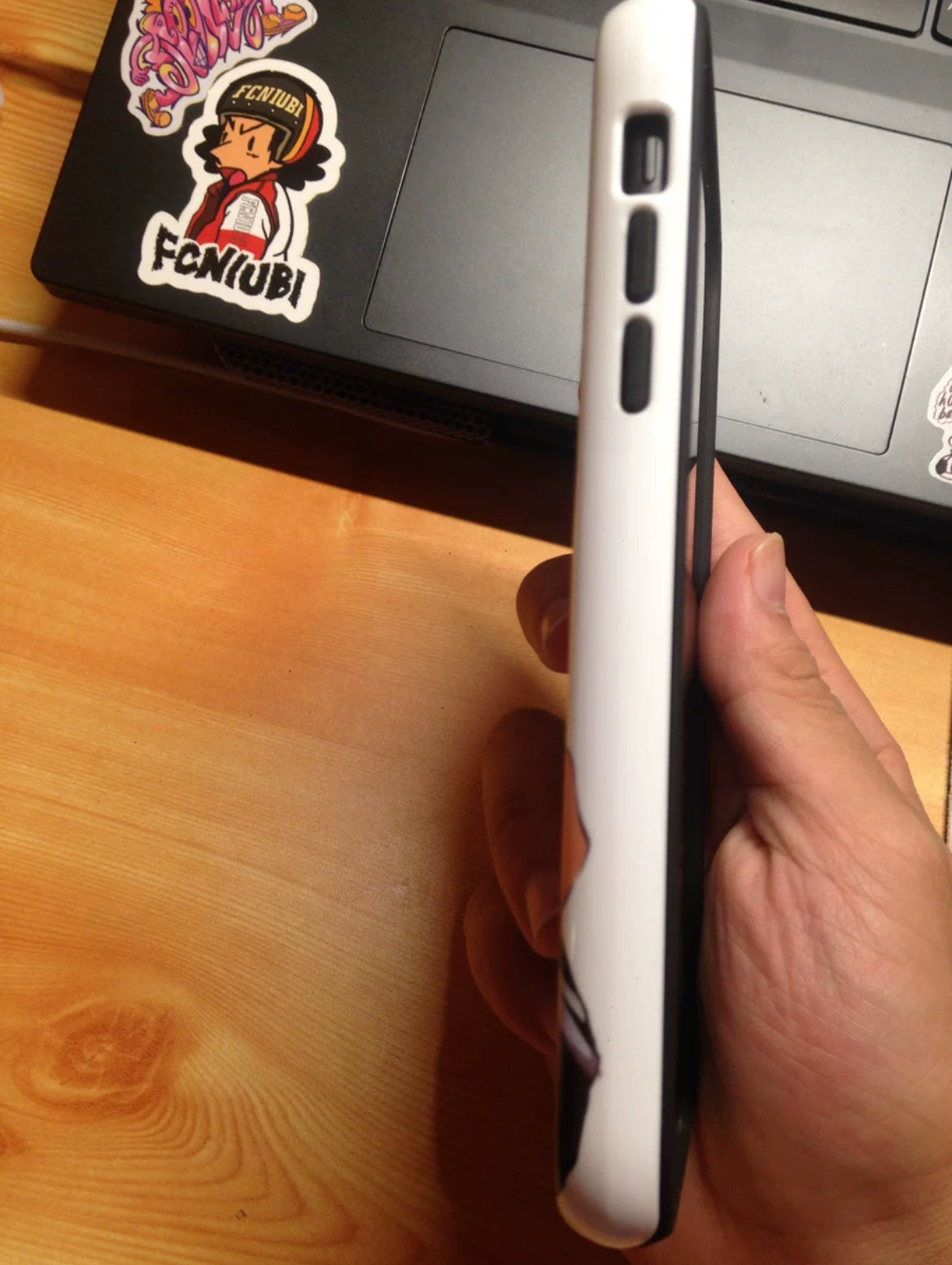 Death N + Kitty Phone Case
