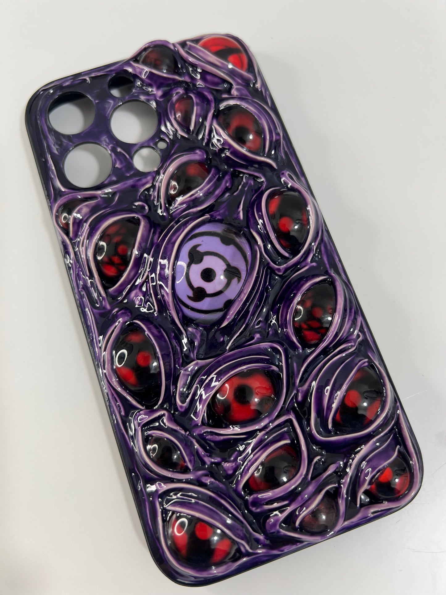 Sharingan & Rinnegan IPhone Case