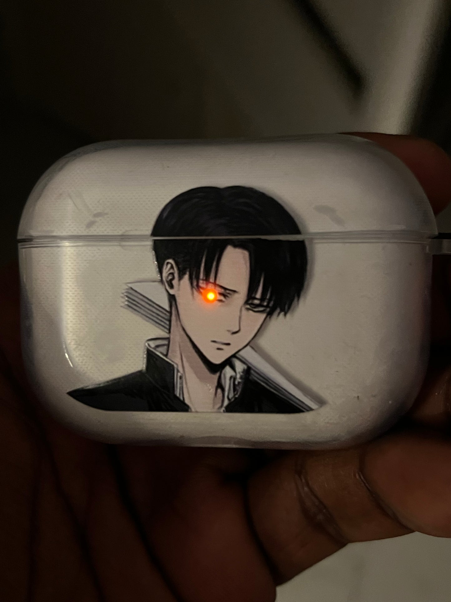 Levi Ackerman Airpods Case