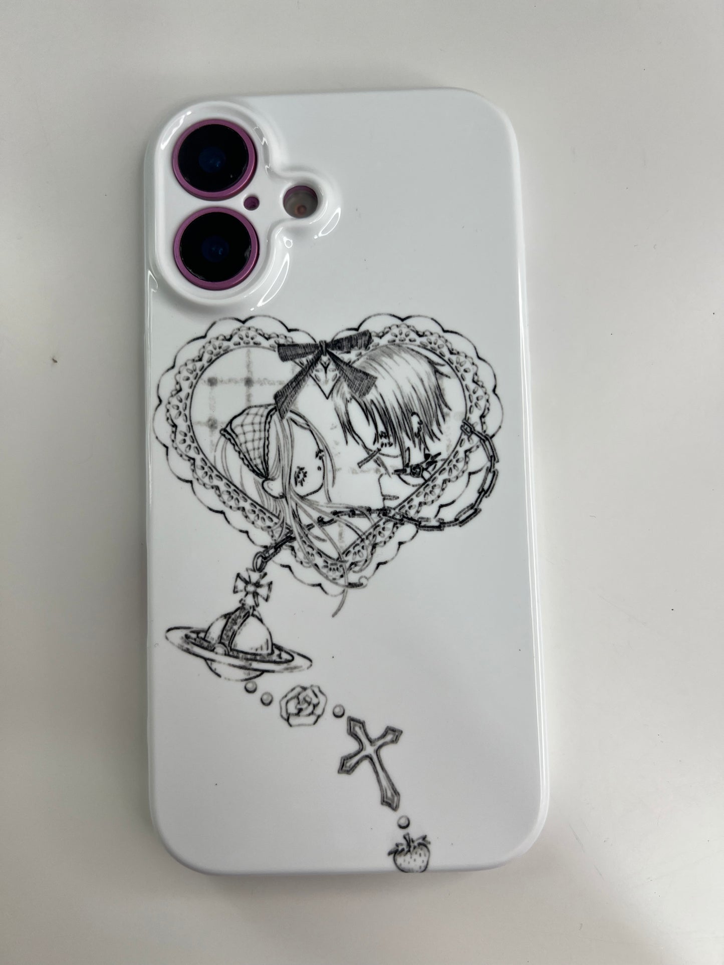 Nana Saturn Lace IPhone Case