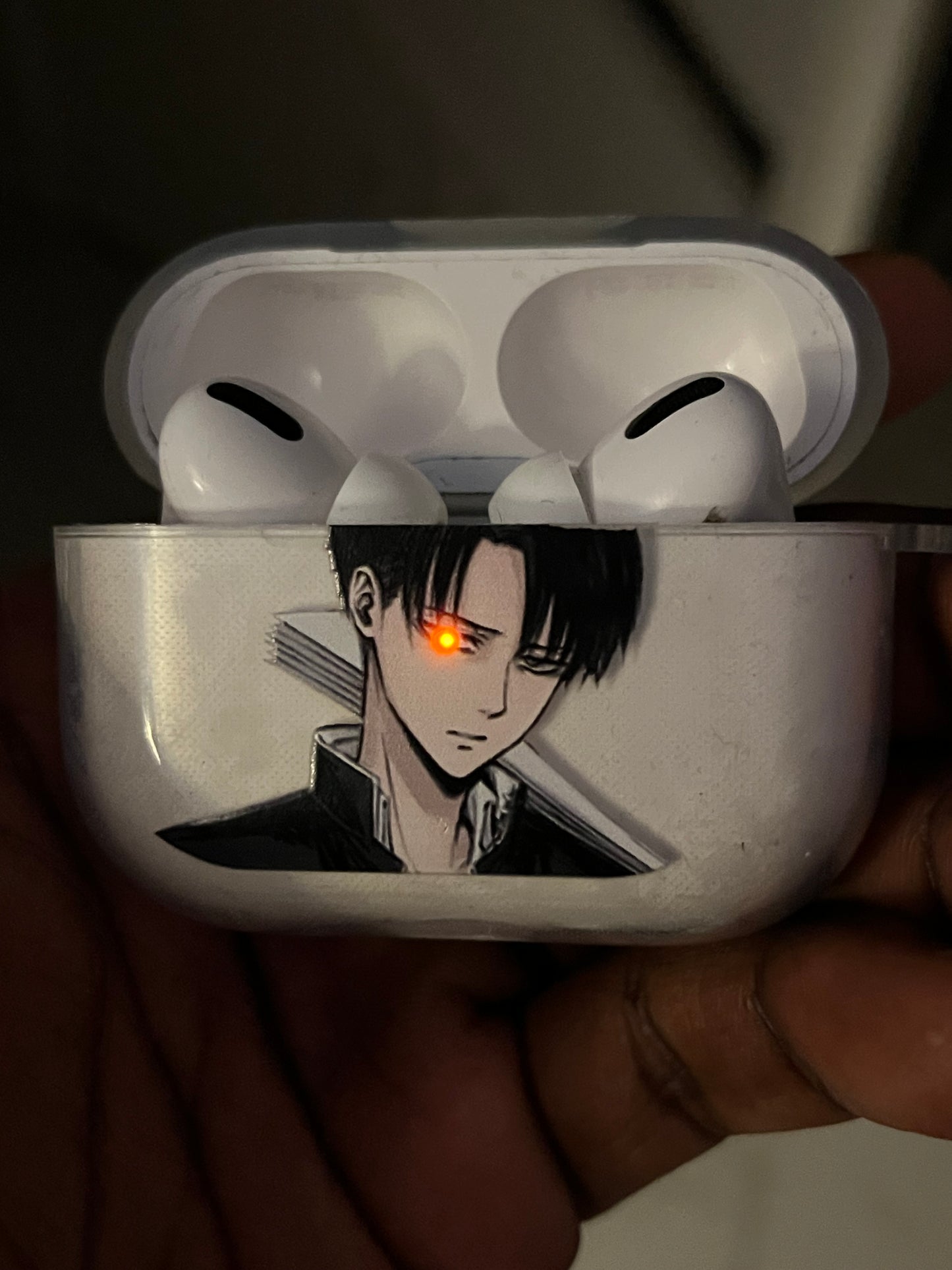 Levi Ackerman Airpods Case