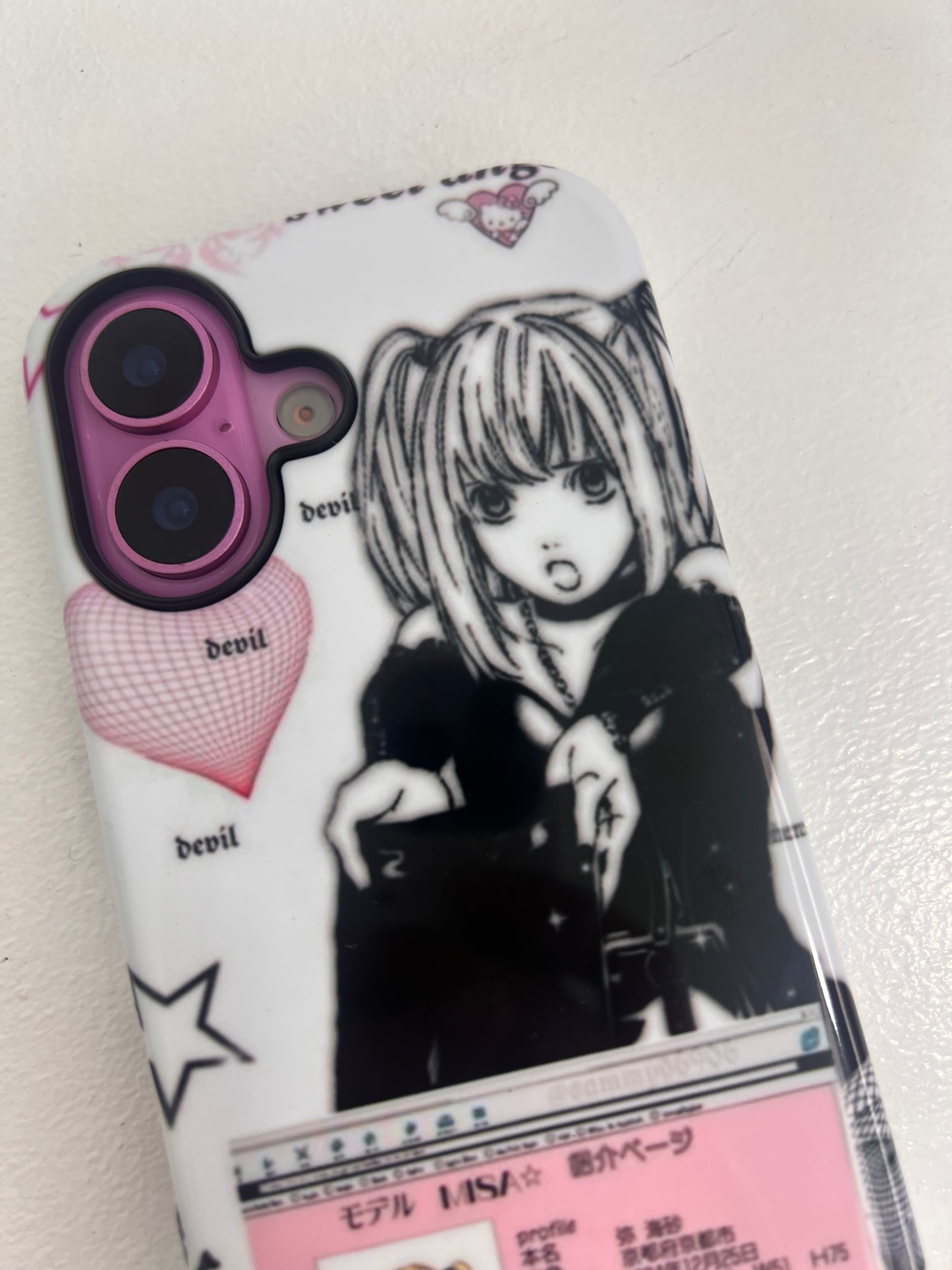 Misa Id Iphone Case