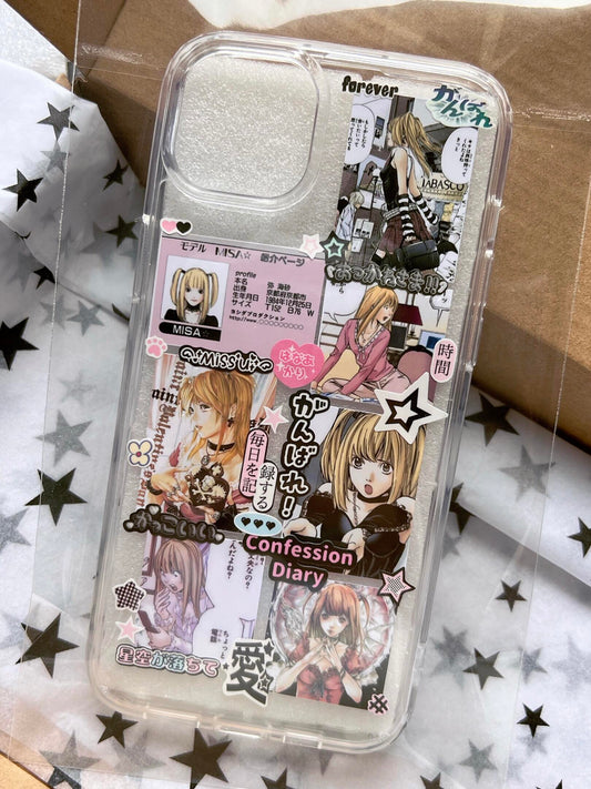 Misa Amane Collage Phone Case