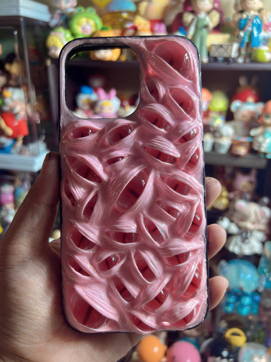 Pink Eyes IPhone Case