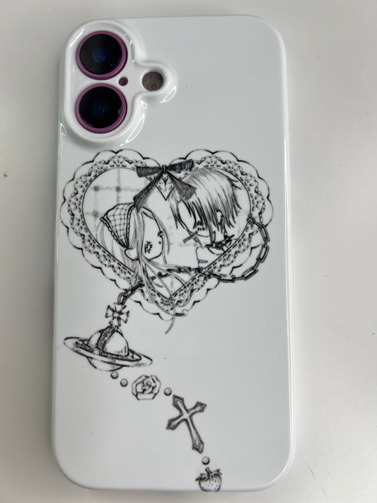 Nana Saturn Lace IPhone Case