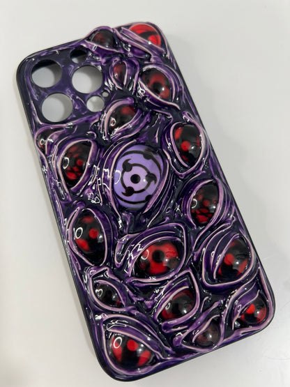 Sharingan & Rinnegan IPhone Case