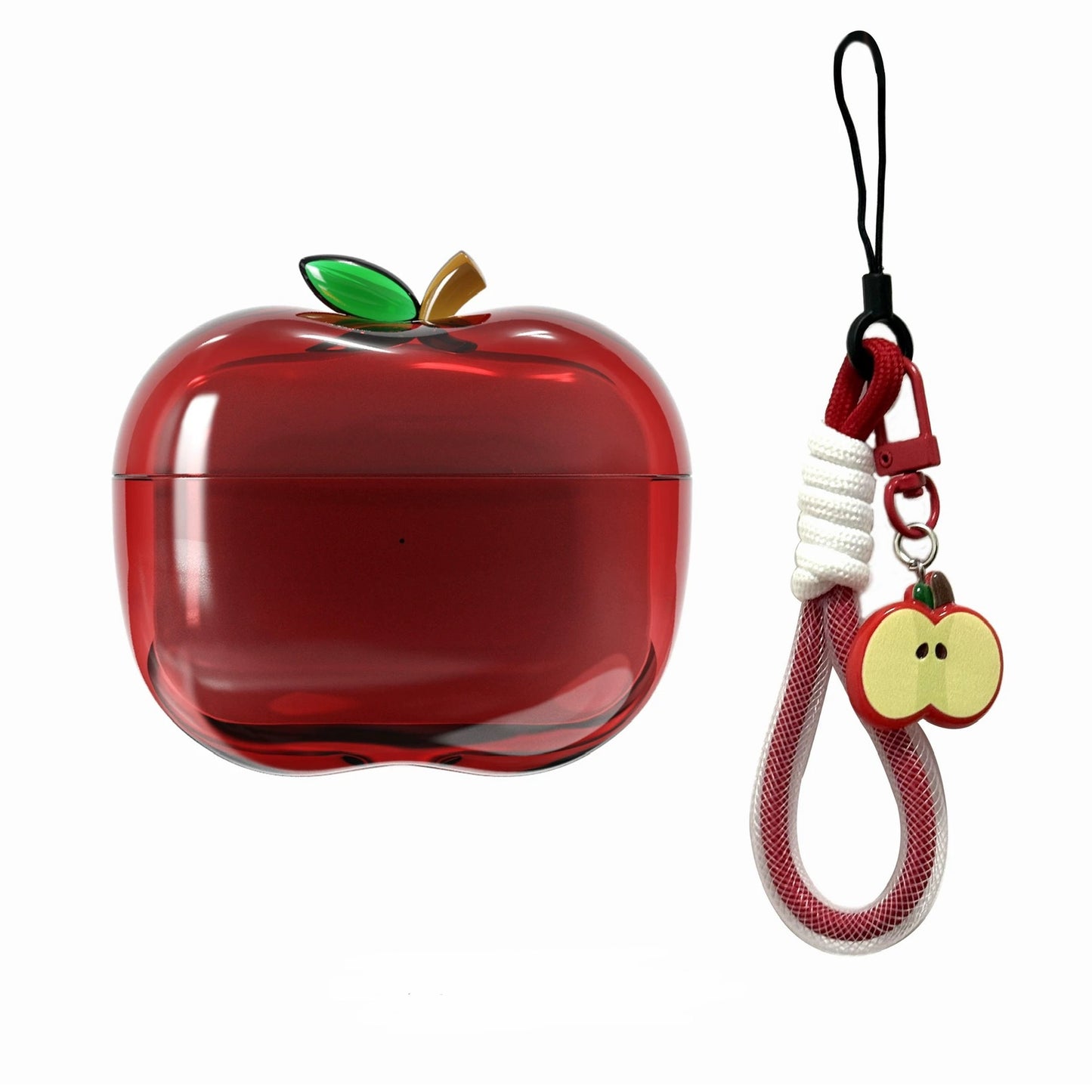 Red Apple AirPods Case