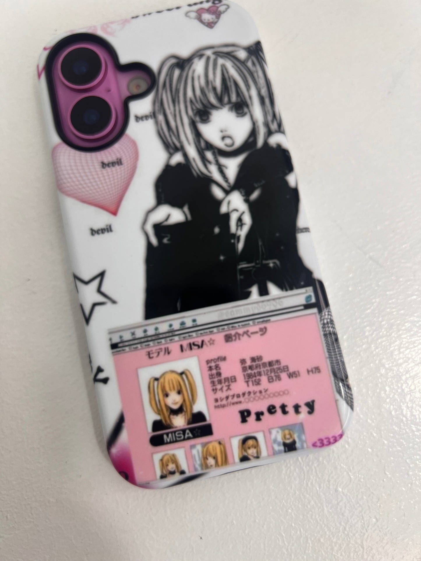 Misa Id Iphone Case