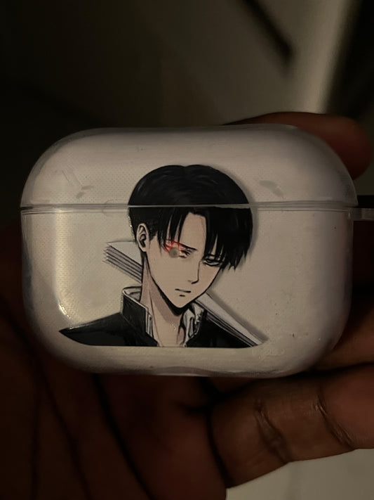 Levi Ackerman Airpods Case
