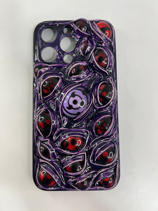 Sharingan & Rinnegan IPhone Case