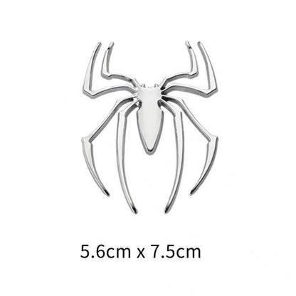 3d Spider Stickers
